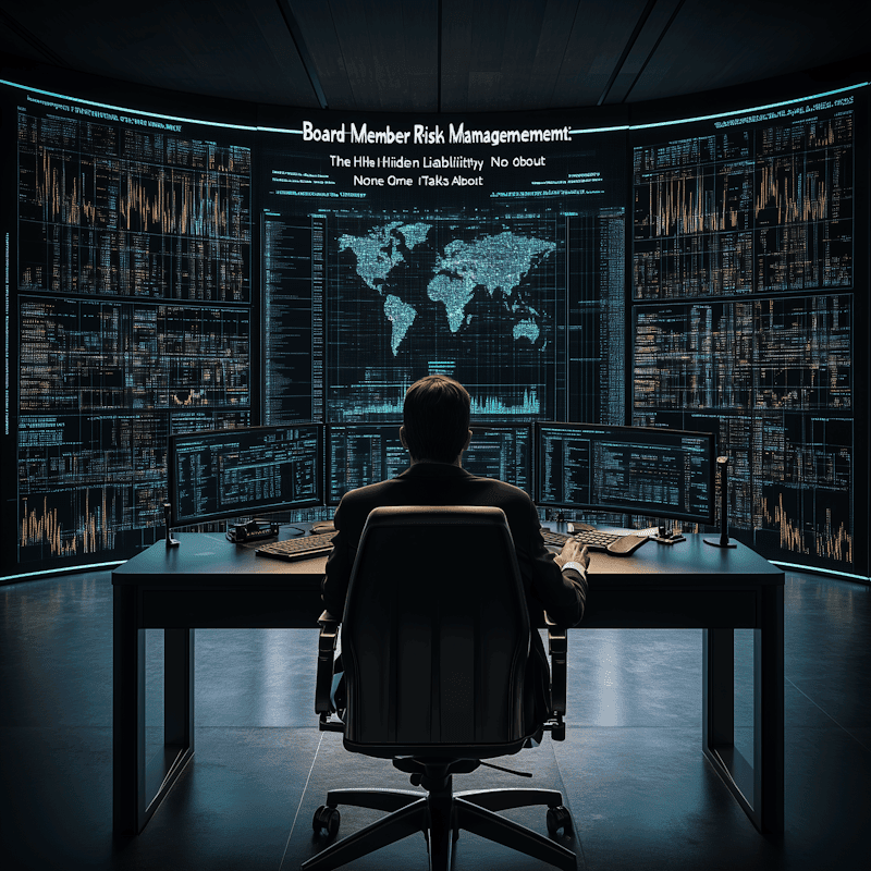 Board Member Cyber Risk Management: The Hidden Liability No One Talks About Board Member Cyber Risk Management: The Hidden Liability No One Talks About