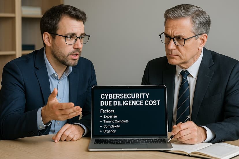 The Real Cost of Cybersecurity Due Diligence: What You're Paying For and Why It Varies So Much The Real Cost of Cybersecurity Due Diligence: What You're Paying For and Why It Varies So Much