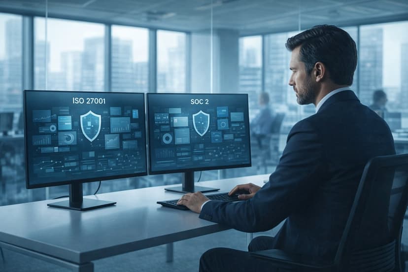 ISO 27001 vs SOC 2: The Complete Comparison Guide for 2026 ISO 27001 vs SOC 2: The Complete Comparison Guide for 2026