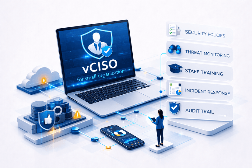 vCISO Solutions: What They Include, What They Cost, and How to Choose One That Actually Works vCISO Solutions: What They Include, What They Cost, and How to Choose One That Actually Works