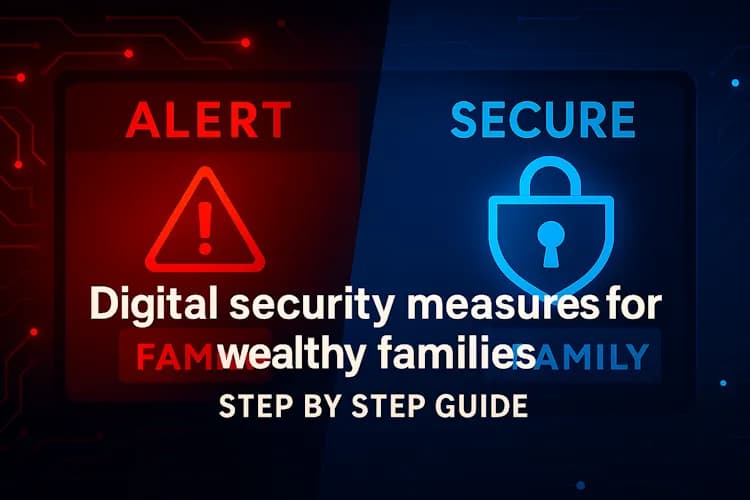 Digital security measures for wealthy families: step by step guide Digital security measures for wealthy families: step by step guide