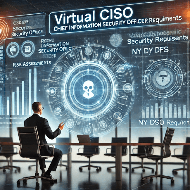 NY DFS Requirements for CISO Coverage: Why a Virtual CISO Could Be the Best Solution for Compliance NY DFS Requirements for CISO Coverage: Why a Virtual CISO Could Be the Best Solution for Compliance