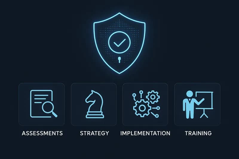 Cybersecurity Consulting Services Overview Overview of cybersecurity consulting services including audits, compliance, and penetration testing