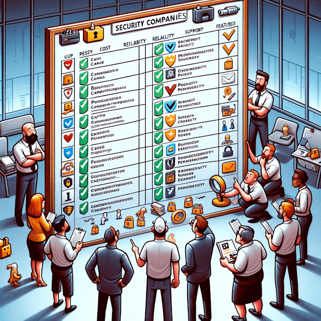 Cybersecurity companies ranking