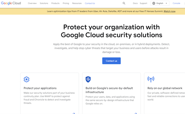 Google security solutions