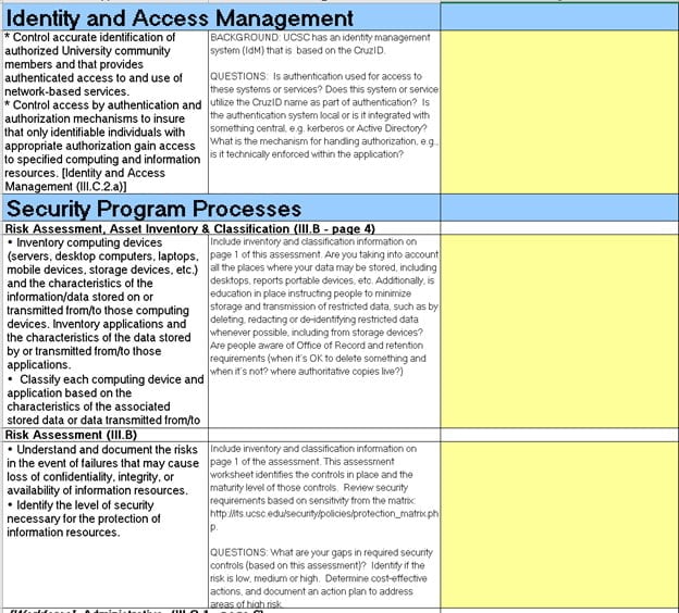 How to fill a vendor security questionnaire 4
